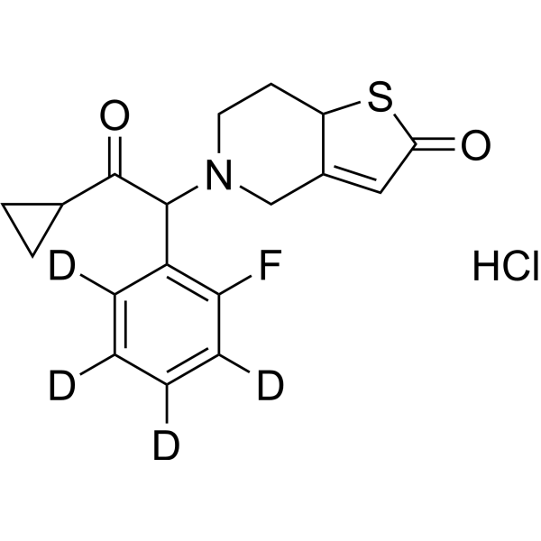 2-Oxo Prasugrel-d4 hydrochloride 2012598-55-7